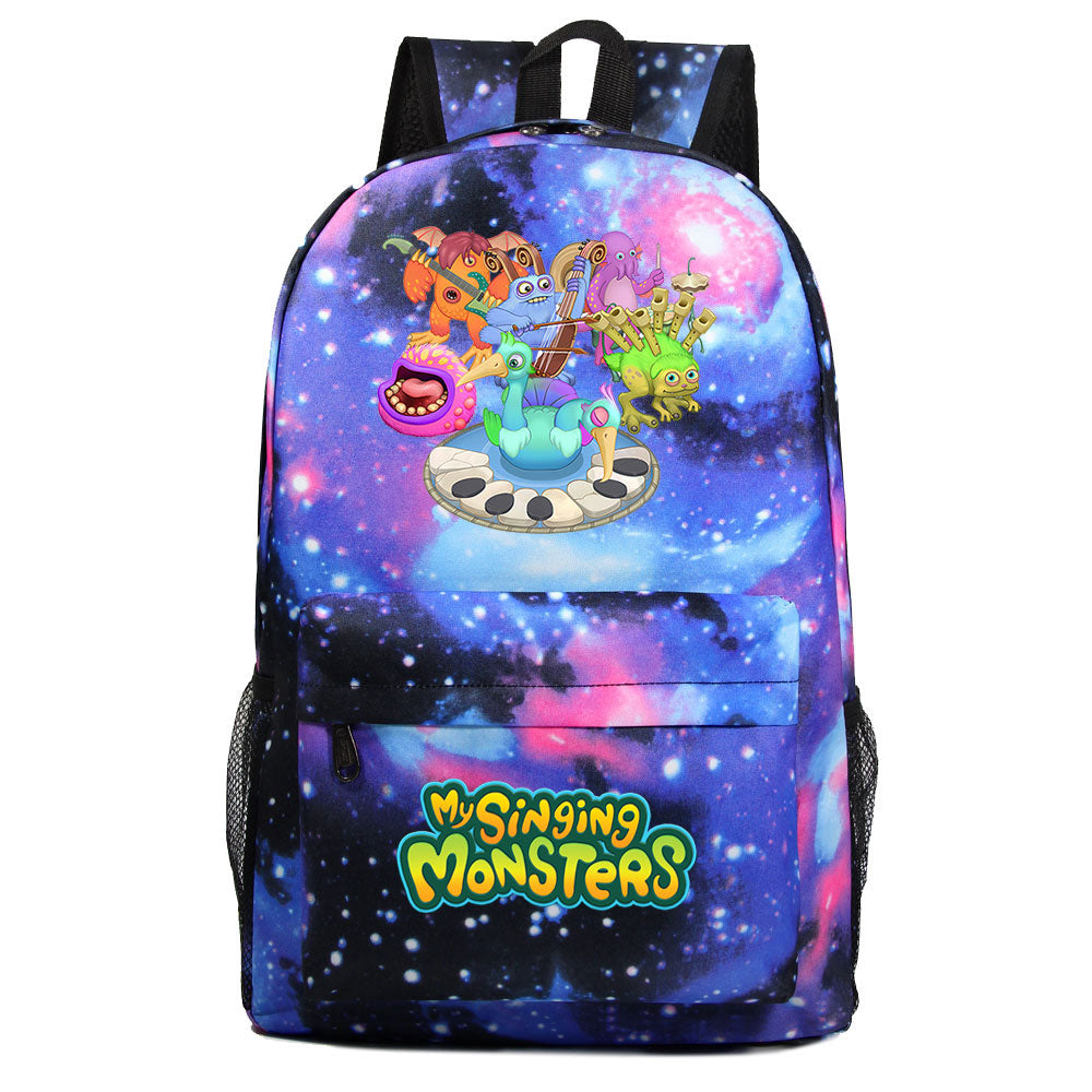 My Singing Monsters Backpack Schoolbag Unisex Cosplay Prop