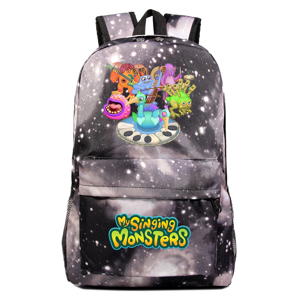 My Singing Monsters Backpack Schoolbag Unisex Cosplay Prop