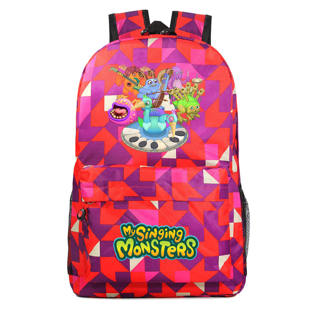 My Singing Monsters Backpack Schoolbag Unisex Cosplay Prop