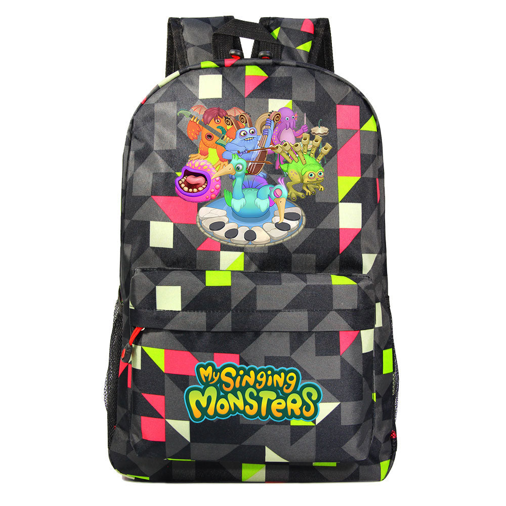 My Singing Monsters Backpack Schoolbag Unisex Cosplay Prop