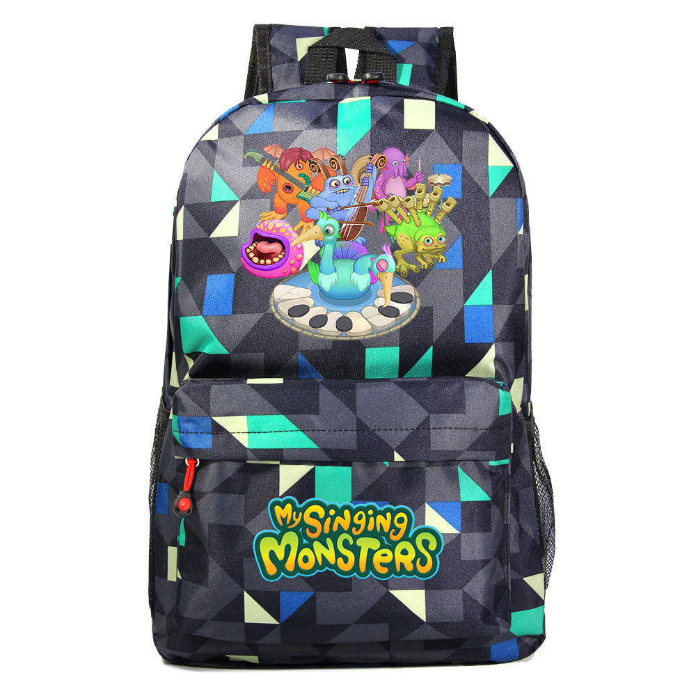 My Singing Monsters Backpack Schoolbag Unisex Cosplay Prop