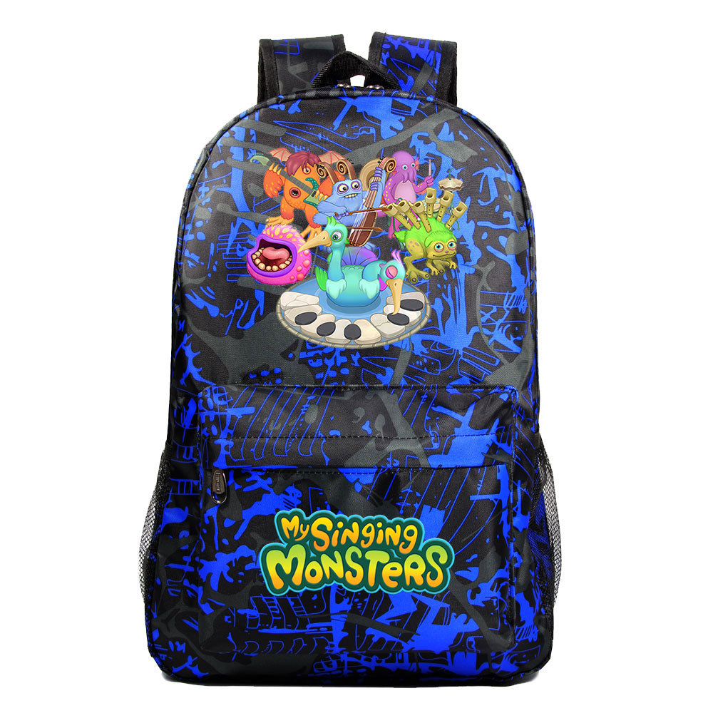 My Singing Monsters Backpack Schoolbag Unisex Cosplay Prop