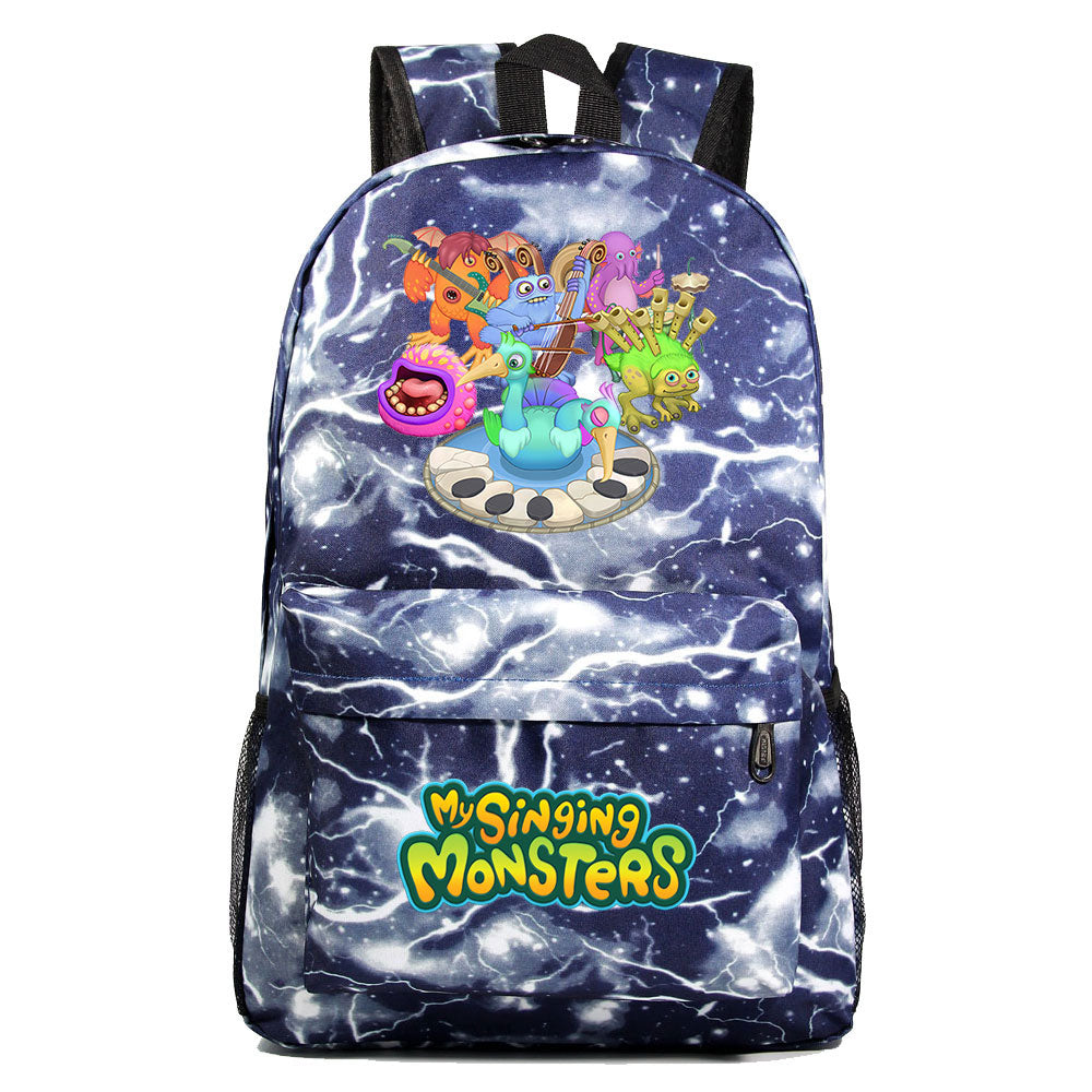 My Singing Monsters Backpack Schoolbag Unisex Cosplay Prop