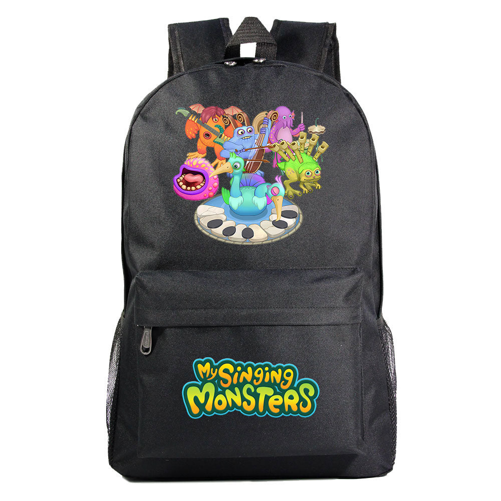 My Singing Monsters Backpack Schoolbag Unisex Cosplay Prop