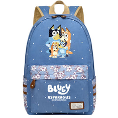 Blue Heeler Bingo Fashion Canvas Travel Backpack School Bag