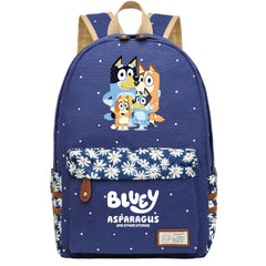 Blue Heeler Bingo Fashion Canvas Travel Backpack School Bag