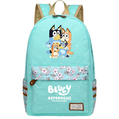 Blue Heeler Bingo Fashion Canvas Travel Backpack School Bag