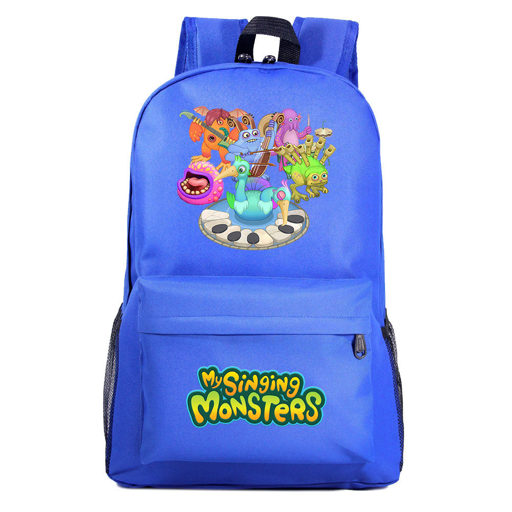 My Singing Monsters Backpack Schoolbag Unisex Cosplay Prop