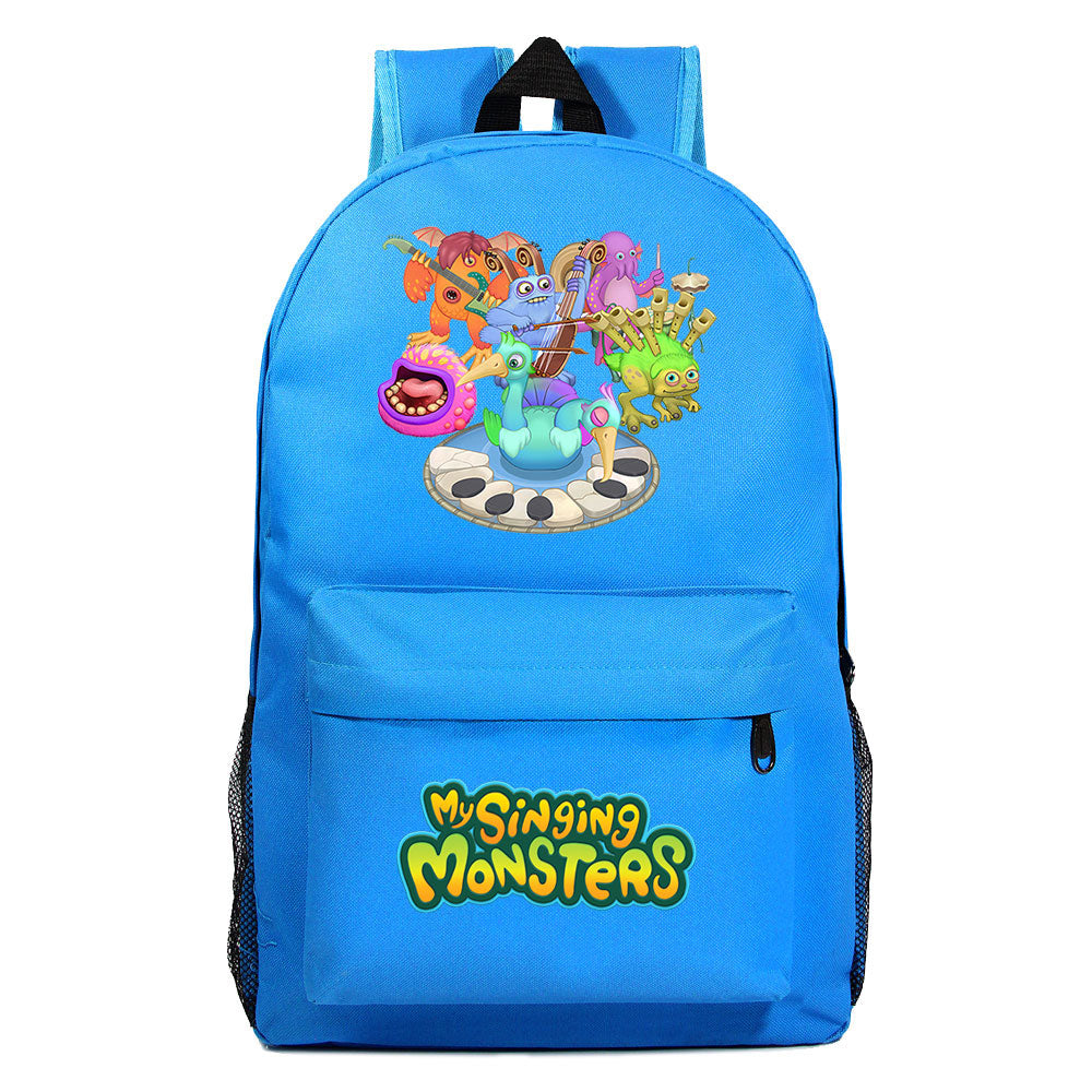 My Singing Monsters Backpack Schoolbag Unisex Cosplay Prop