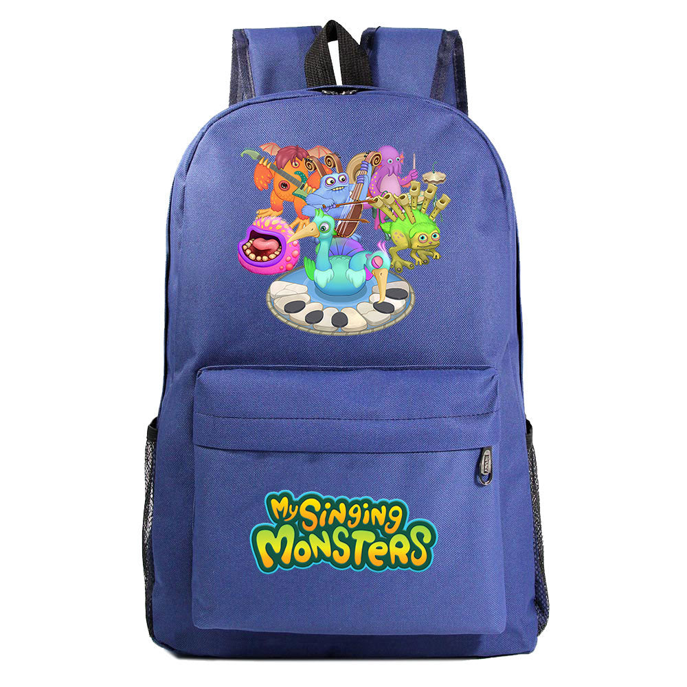 My Singing Monsters Backpack Schoolbag Unisex Cosplay Prop