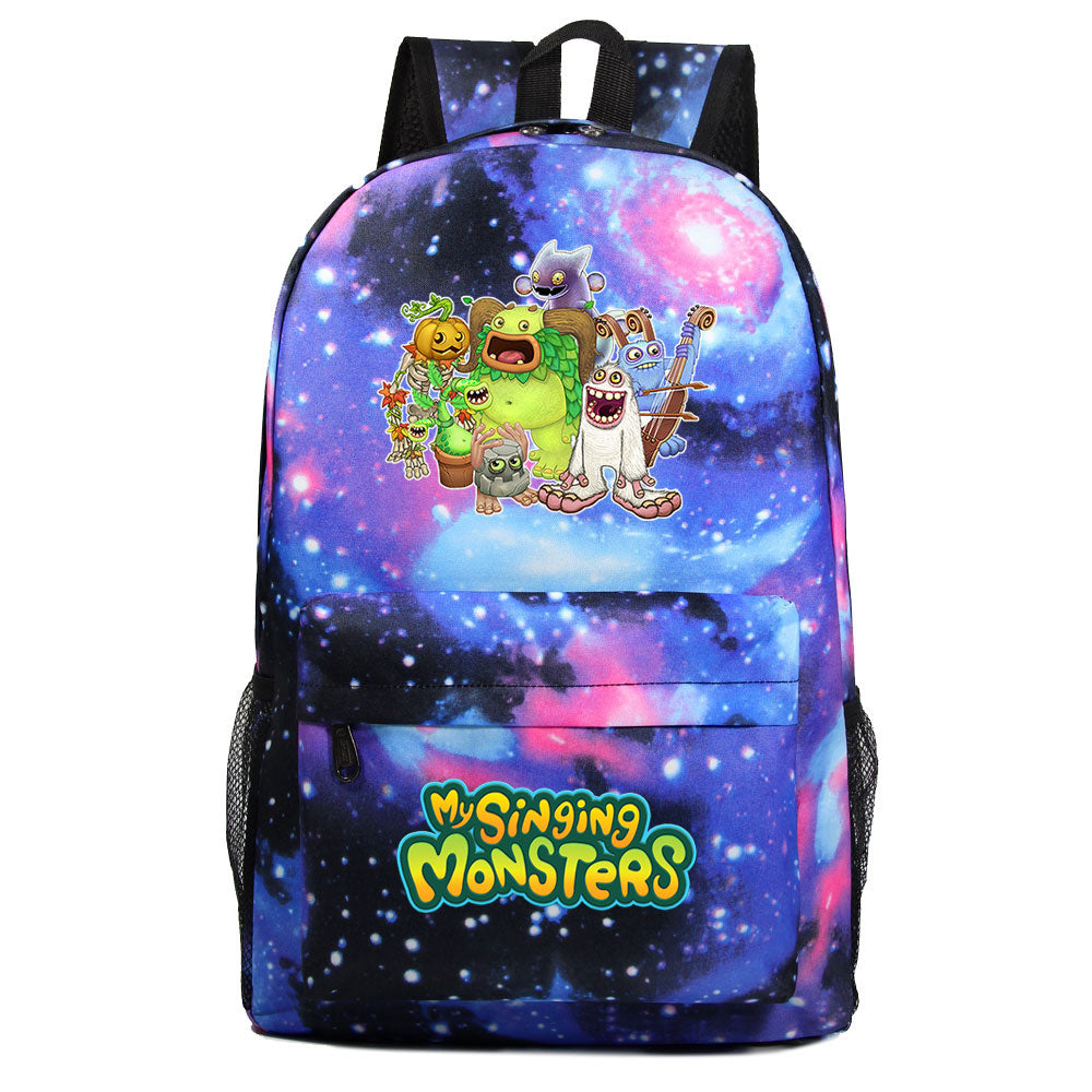 My Singing Monsters Backpack Schoolbag Unisex Cosplay Prop