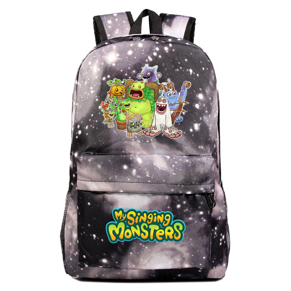 My Singing Monsters Backpack Schoolbag Unisex Cosplay Prop