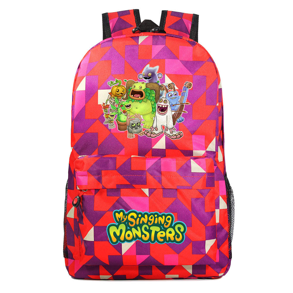 My Singing Monsters Backpack Schoolbag Unisex Cosplay Prop