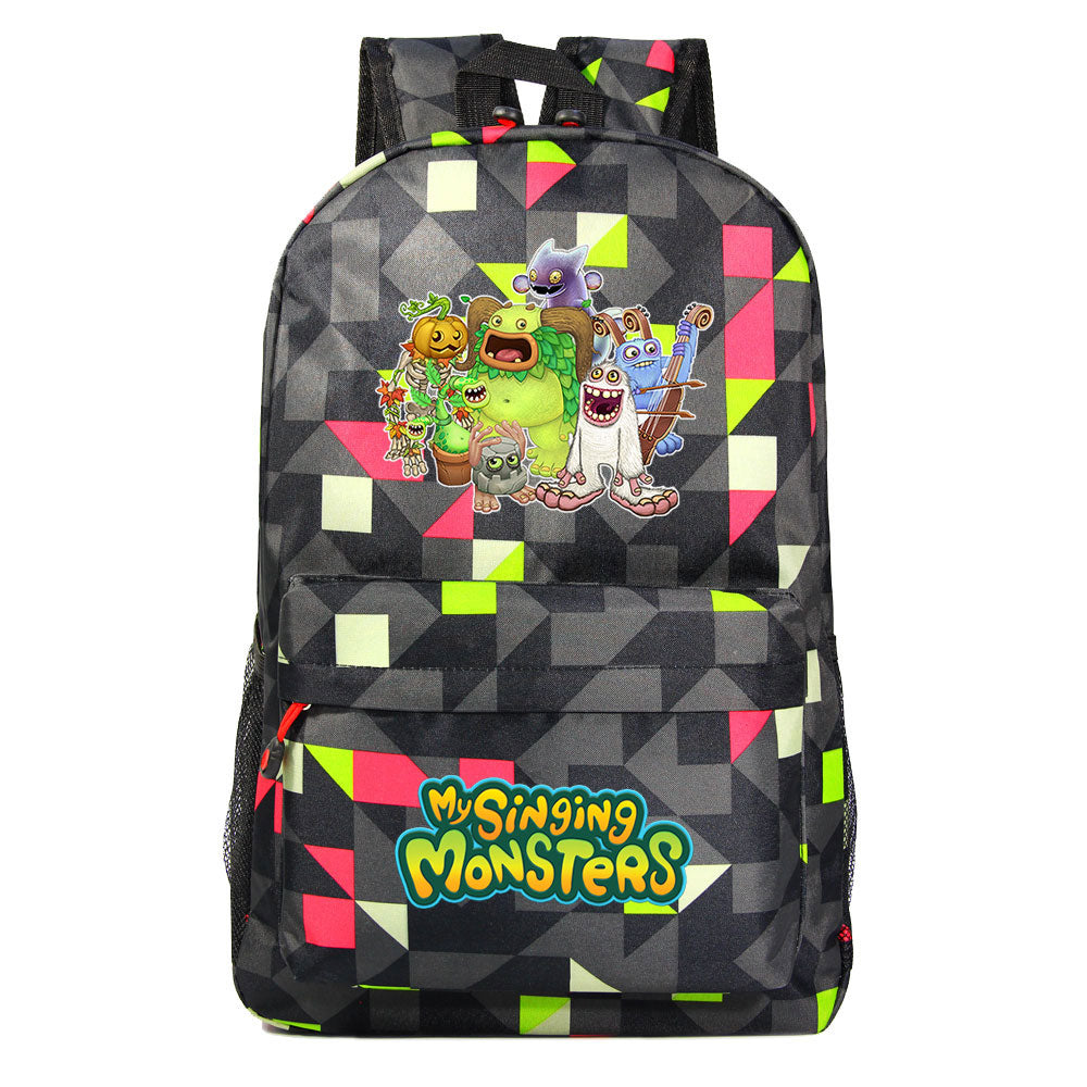 My Singing Monsters Backpack Schoolbag Unisex Cosplay Prop