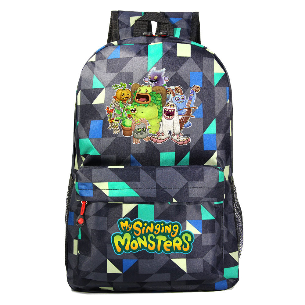 My Singing Monsters Backpack Schoolbag Unisex Cosplay Prop