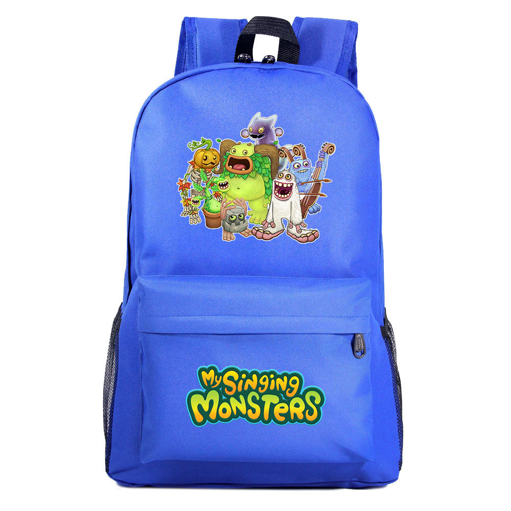 My Singing Monsters Backpack Schoolbag Unisex Cosplay Prop