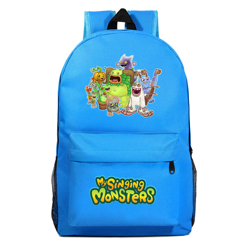 My Singing Monsters Backpack Schoolbag Unisex Cosplay Prop