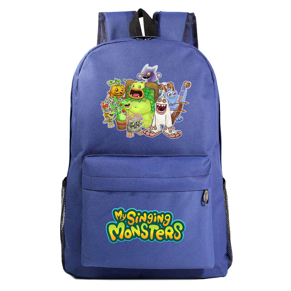 My Singing Monsters Backpack Schoolbag Unisex Cosplay Prop