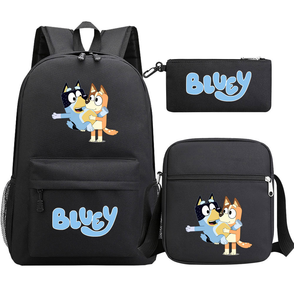 Blue Heeler Bingo SchoolBag Backpack Shoulder Bag Book Pencil Bags  3pcs Set