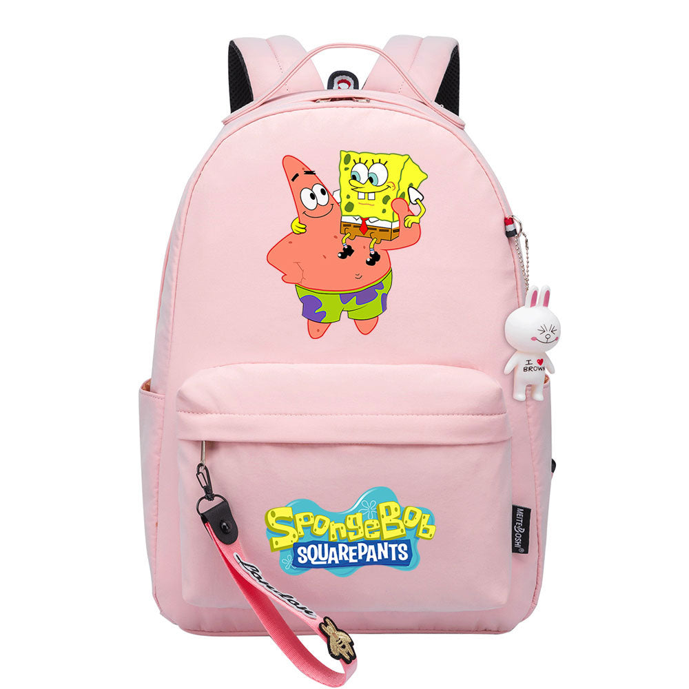 SpongeBob SquarePants Backpack Shoolbag Notebook Bag Gifts for Kids Students