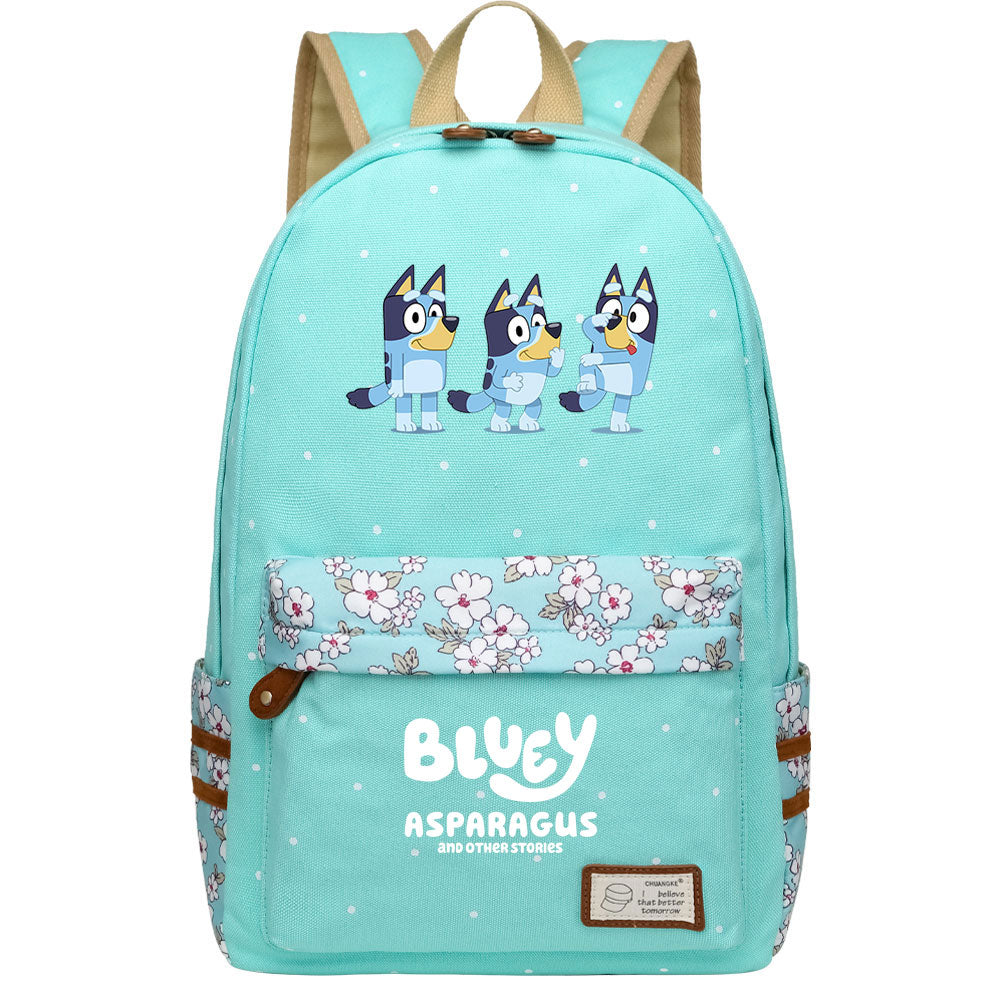 Blue Heeler Bingo Fashion Canvas Travel Backpack School Bag