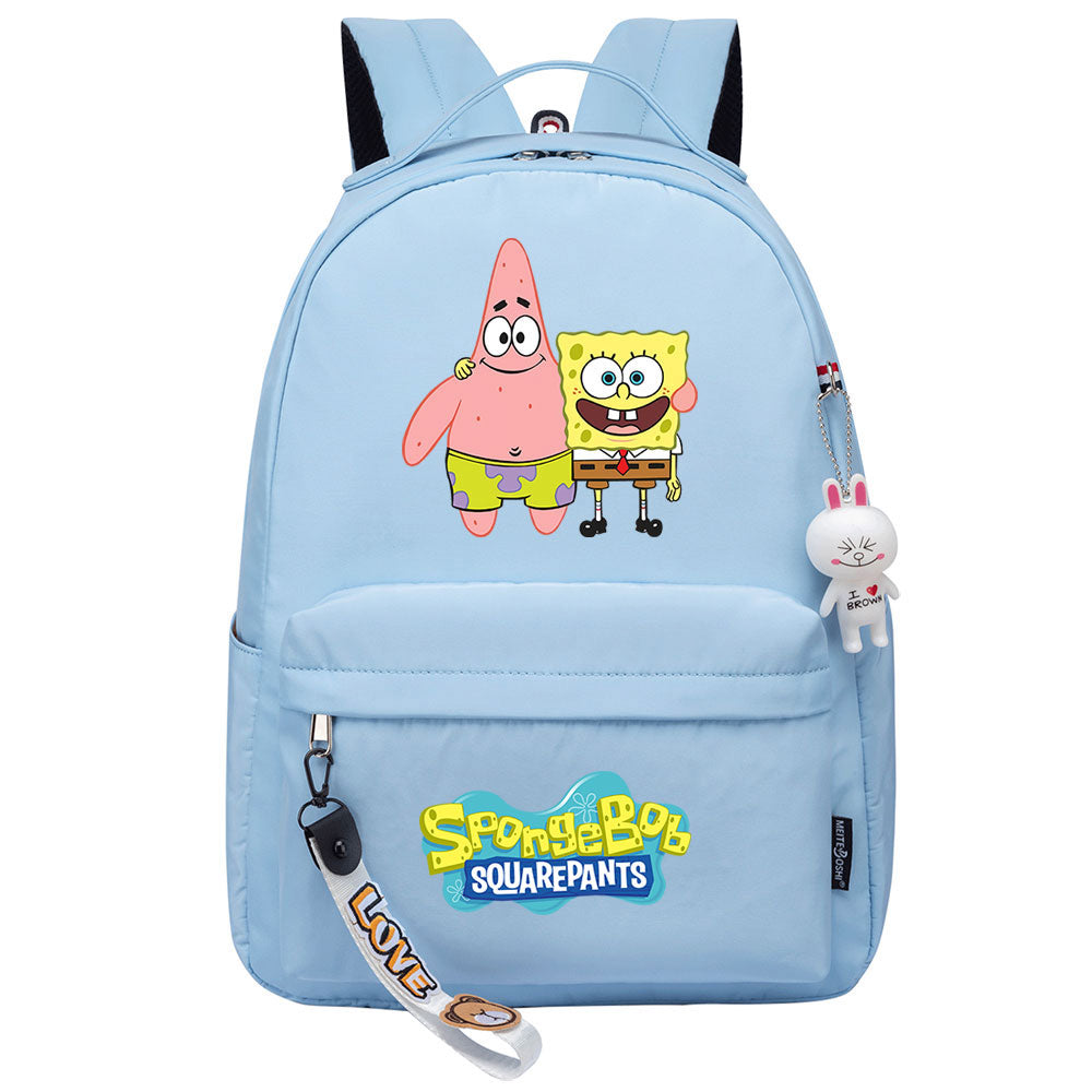 SpongeBob SquarePants Backpack Shoolbag Notebook Bag Gifts for Kids Students