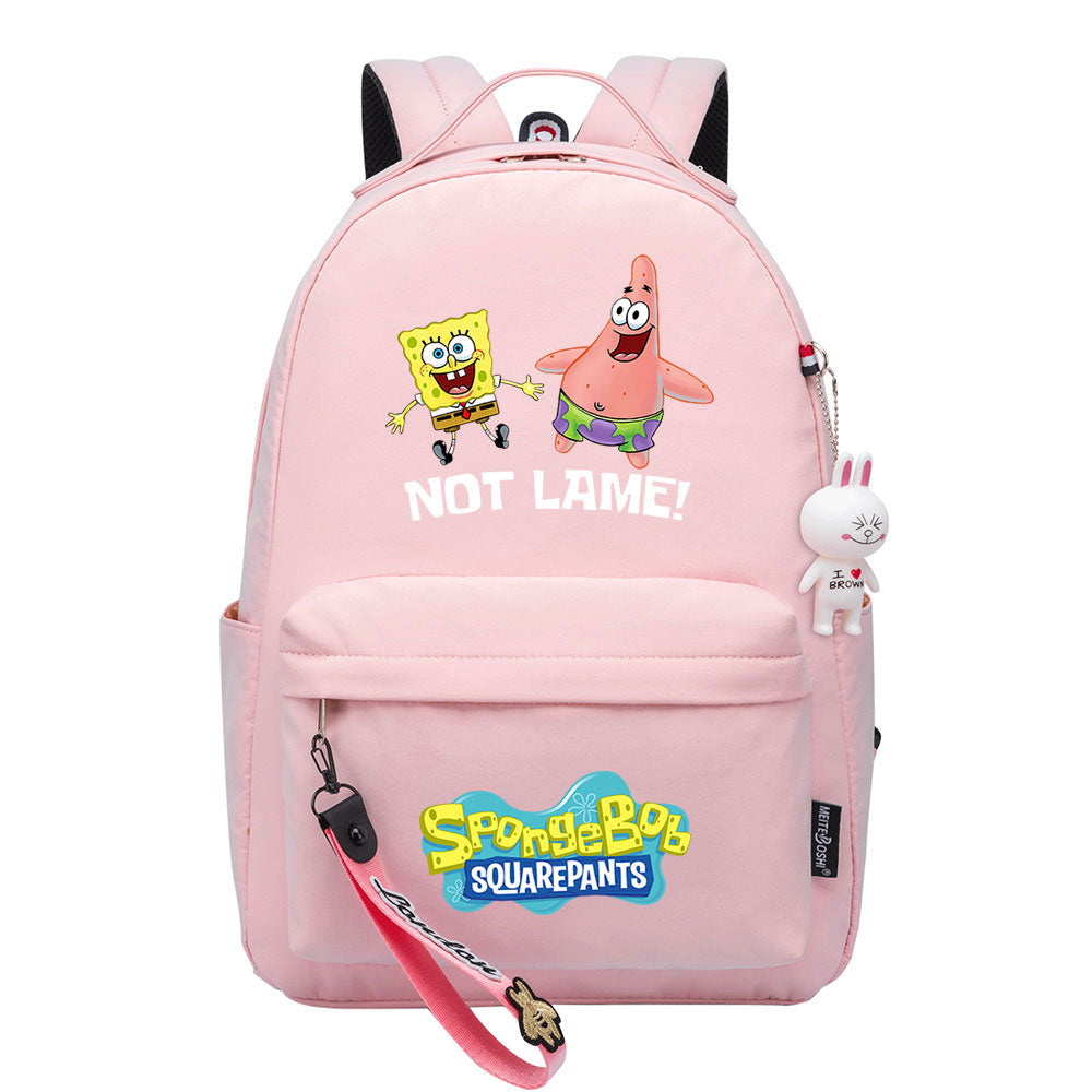 SpongeBob SquarePants Backpack Shoolbag Notebook Bag Gifts for Kids Students