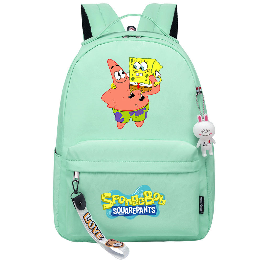 SpongeBob SquarePants Backpack Shoolbag Notebook Bag Gifts for Kids Students