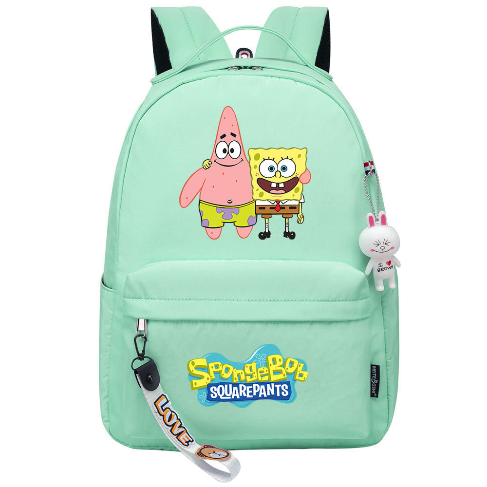 SpongeBob SquarePants Backpack Shoolbag Notebook Bag Gifts for Kids Students