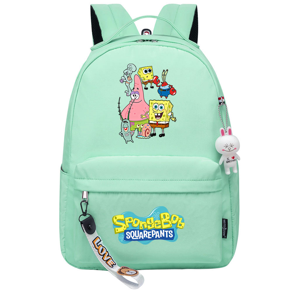 SpongeBob SquarePants Backpack Shoolbag Notebook Bag Gifts for Kids Students