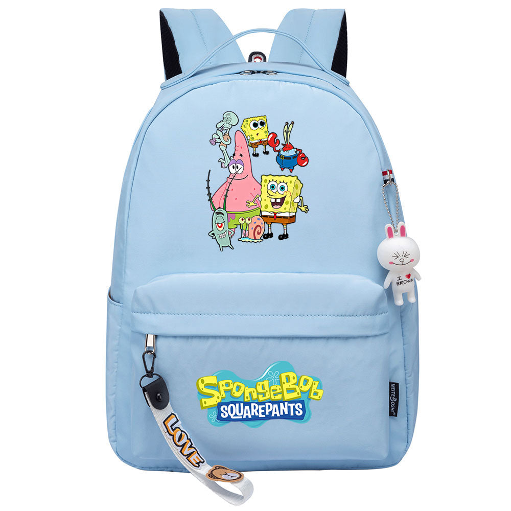 SpongeBob SquarePants Backpack Shoolbag Notebook Bag Gifts for Kids Students