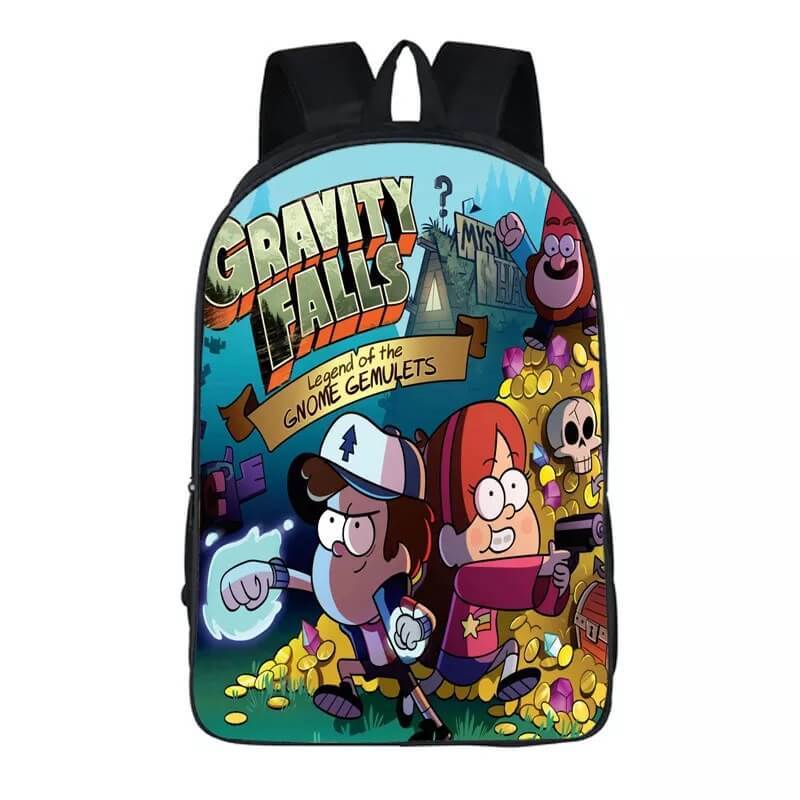 Anime Gravity Falls Backpack School Sports Bag