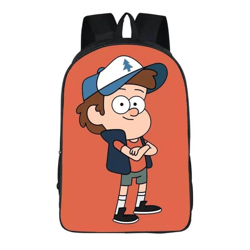 Anime Gravity Falls Backpack School Sports Bag