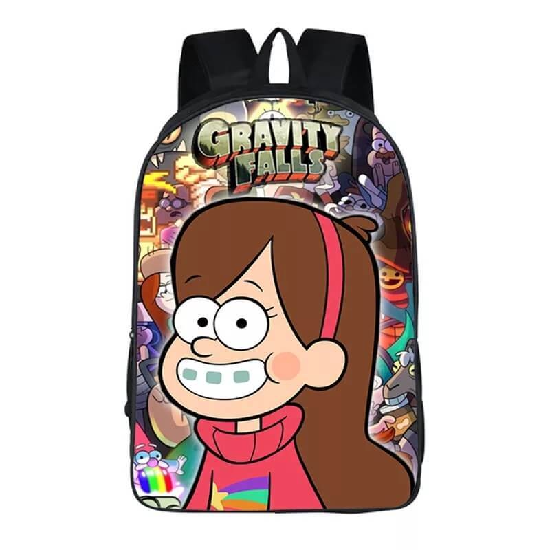 Anime Gravity Falls Backpack School Sports Bag