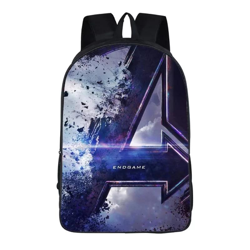 Avengers 4 Endgame Backpack Bag School Sport