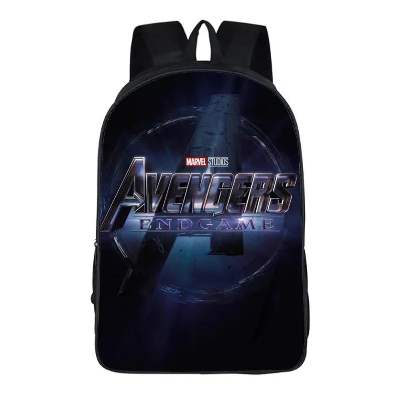 Avengers 4 Endgame Backpack Bag School Sport