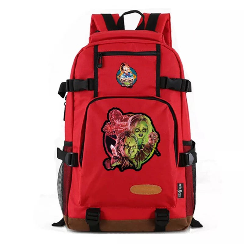 Child's Play Chucky School Bookbag Travel Backpack Bags