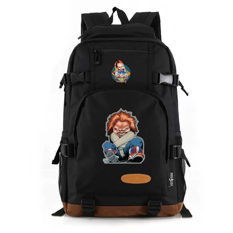 Child's Play Chucky School Bookbag Travel Backpack Bags