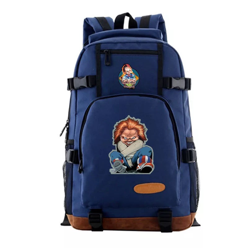 Child's Play Chucky School Bookbag Travel Backpack Bags