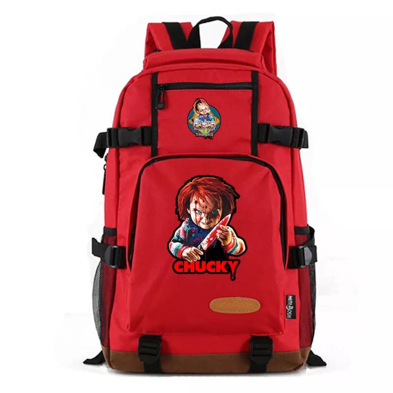 Child's Play Chucky School Bookbag Travel Backpack Bags