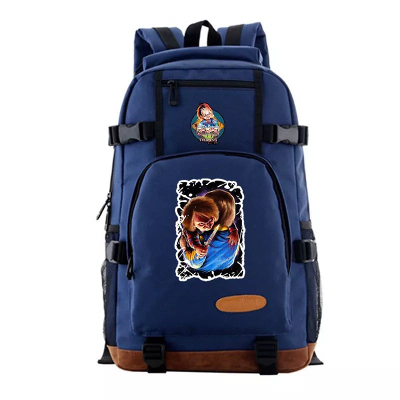 Child's Play Chucky School Bookbag Travel Backpack Bags