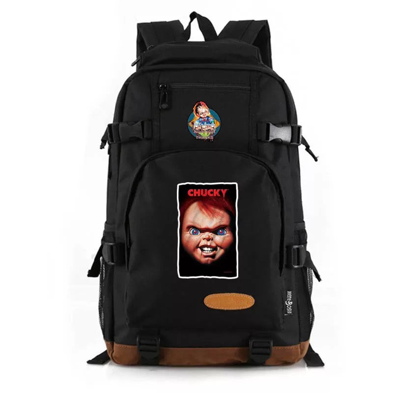 Child's Play Chucky School Bookbag Travel Backpack Bags