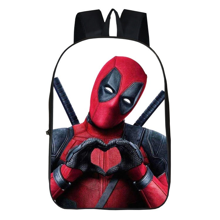 Deadpool Backpack School Casual Book Bag School Bag for Kids Boy Girls