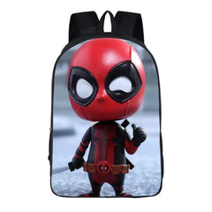 Deadpool Backpack School Casual Book Bag School Bag for Kids Boy Girls