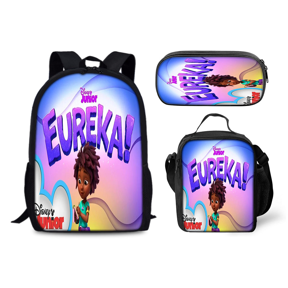 Eureka! Schoolbag Backpack Lunch Bag Pencil Case 3pcs Set Gift for Kids Students