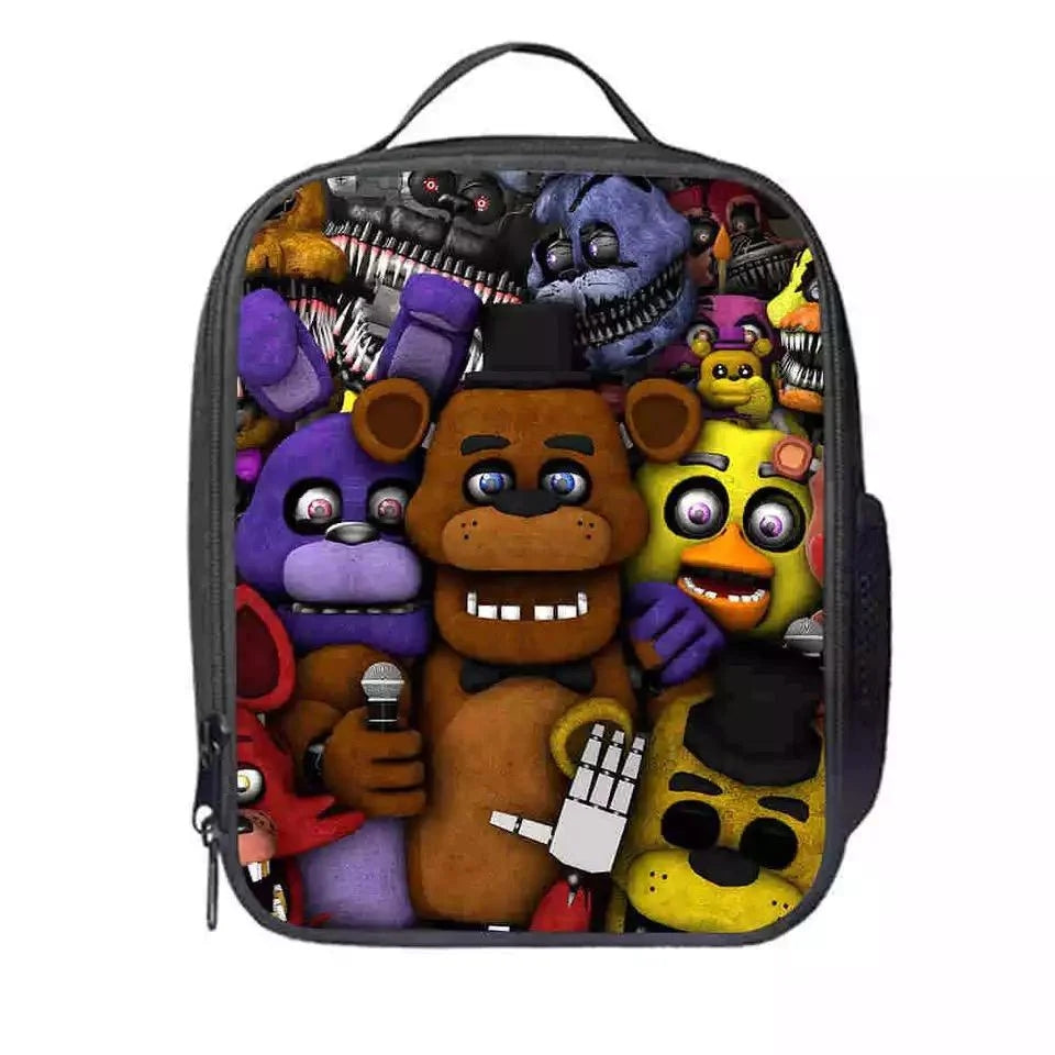 Five Nights at Freddys  Lunch Box Bag Lunch Tote For Kids