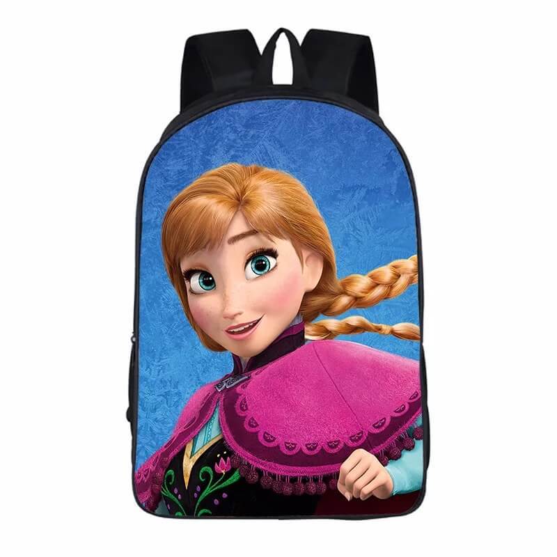 Frozen Princess Anna Cosplay Backpack School Notebook Bag