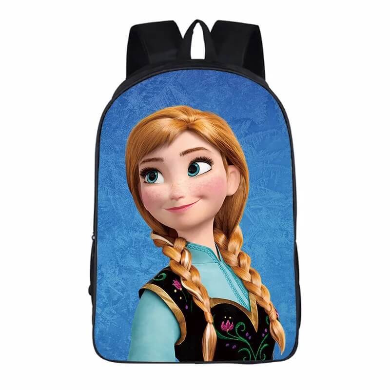 Frozen Princess Anna Cosplay Backpack School Notebook Bag