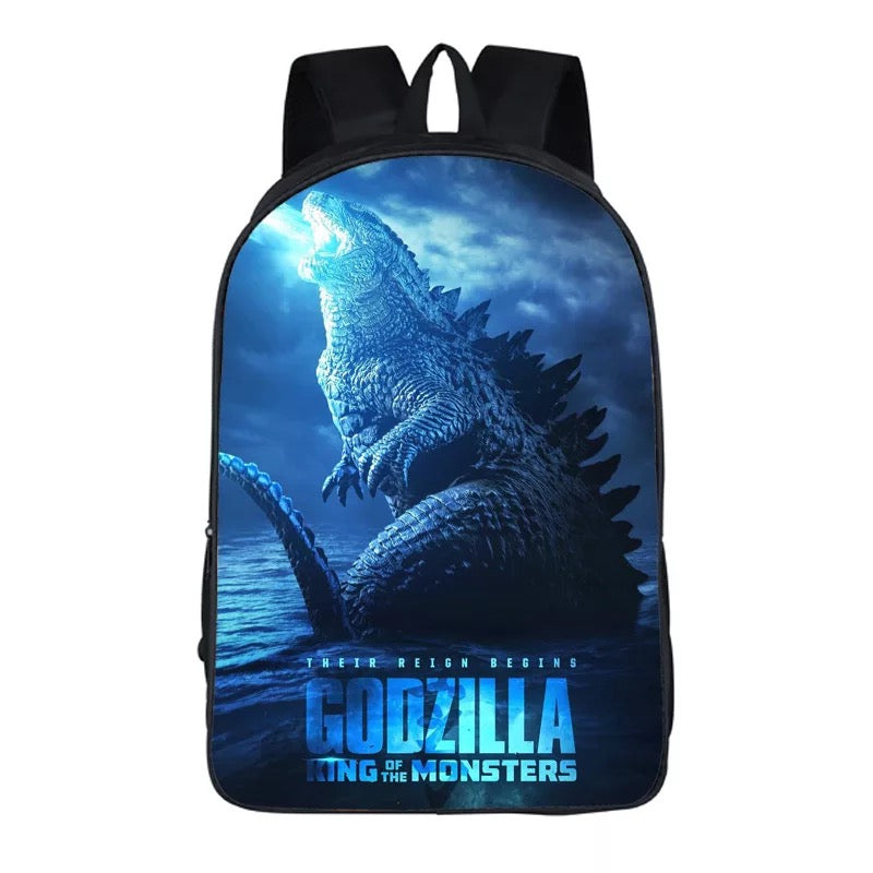 Godzilla Backpack School Sports Bag for Kids