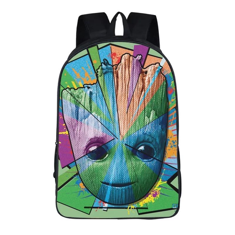 Guardians of the Galaxy Groot Cosplay Backpack School Notebook Bag